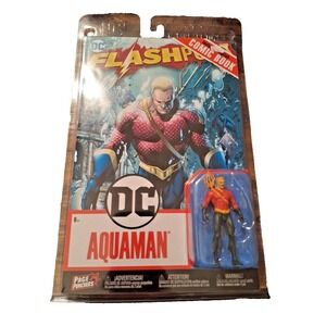 DC Direct Page Punchers - 3" Figure With Comic Wave 3 - Aquaman (Flashpoint) NEW